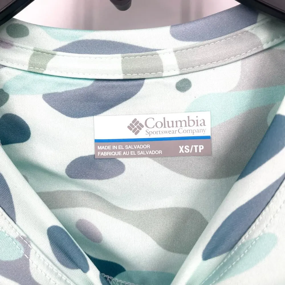Columbia Women's Super PFG Tidal Light Shirt XS Blue Icy Morn Watershed NWT_10